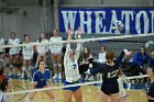 VB vs MHC  Wheaton Women's Volleyball vs Mount Holyoke College. - Photo by Keith Nordstrom : Wheaton, Volleyball, VB